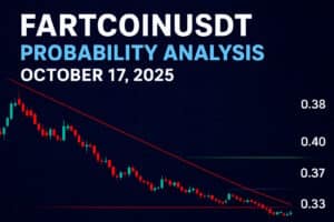 FARTCOINUSDT is trading near $0.36 on October 17, 2025. Explore today’s detailed probability analysis, support and resistance levels, and forecast for October 18.