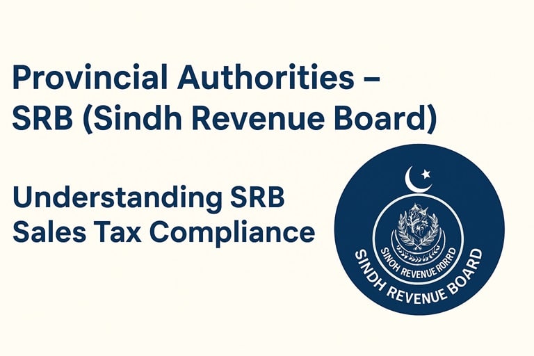 Sindh Revenue Board SRB sales tax compliance