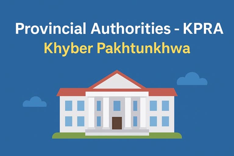 KPRA registration and compliance in Khyber Pakhtunkhwa