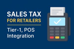 Learn about sales tax for retailers in Pakistan, including Tier-1 retailer classification, mandatory FBR POS integration, benefits of compliance, and penalties for non-integration. Stay compliant with MTF & Co.’s expert guidance.