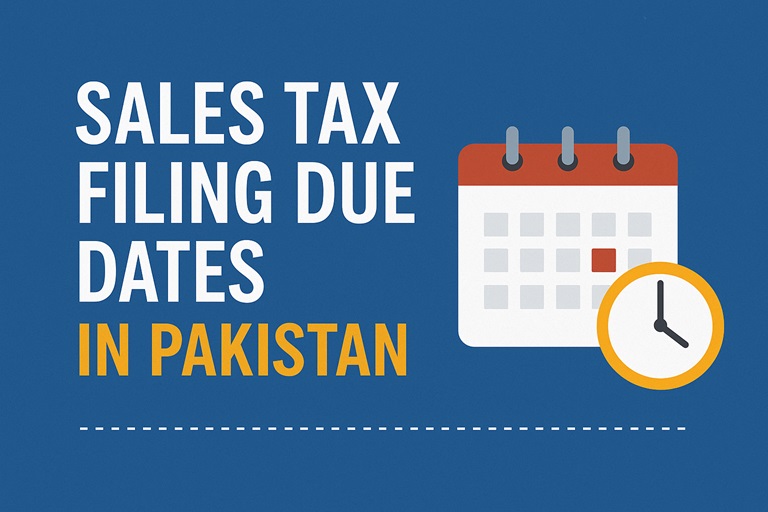 Sales tax filing due dates Pakistan