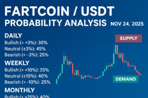 FARTCOINUSDT, crypto analysis, FARTCOIN price prediction, FARTCOIN trading analysis, USDT trading pair, crypto probability analysis, TradingView analysis, demand and supply zones, support and resistance levels, crypto scalping insights, cryptocurrency forecast, One Web One Hub, crypto trading education, daily crypto analysis