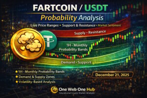 FARTCOIN price analysis, FARTCOIN USDT probability analysis, FARTCOIN price prediction, FARTCOIN technical analysis, FARTCOIN demand and supply zones, FARTCOIN support and resistance, FARTCOIN volatility analysis, FARTCOIN TradingView analysis, FARTCOIN 1H analysis, FARTCOIN 4H analysis, FARTCOIN daily price outlook, FARTCOIN weekly forecast, FARTCOIN monthly price analysis, meme coin probability analysis, crypto range probability, Bitget FARTCOIN USDT, TradingView FARTCOIN USDT, crypto educational content, One Web One Hub, OneWebOneHub crypto blog