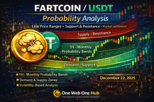 FARTCOIN price analysis, FARTCOIN USDT probability analysis, FARTCOIN price prediction December 2025, FARTCOIN technical analysis, FARTCOIN demand and supply zones, FARTCOIN support and resistance, FARTCOIN volatility analysis, FARTCOIN TradingView analysis, FARTCOIN 1H analysis, FARTCOIN 4H analysis, FARTCOIN daily price outlook, FARTCOIN weekly forecast, FARTCOIN monthly price analysis, meme coin probability analysis, crypto price range probability, Bitget FARTCOIN USDT, TradingView FARTCOIN USDT, crypto educational analysis, One Web One Hub, OneWebOneHub crypto blog