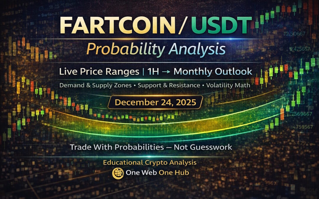 FARTCOINUSDT, FARTCOIN price analysis, FARTCOIN probability analysis, FARTCOIN TradingView analysis, FARTCOIN support and resistance, FARTCOIN demand and supply zones, FARTCOIN volatility analysis, FARTCOIN 1H analysis, FARTCOIN 4H analysis, FARTCOIN daily forecast, FARTCOIN weekly outlook, FARTCOIN monthly forecast, meme coin analysis, altcoin probability trading, crypto volatility math, crypto risk management, educational crypto analysis, One Web One Hub crypto, crypto trading education