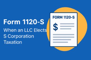 Form 1120-S, S Corporation taxation, LLC elects S Corp, IRS S Corp election, Notice CP 575 LLC filing, S Corp tax guide, LLC tax forms, CP 575 entity type, S Corporation requirements, LLC owner taxes, Schedule K-1 S Corp, IRS Form 2553 election, US tax filing LLC, One Web One Hub, One Web, One Hub, US taxes blog