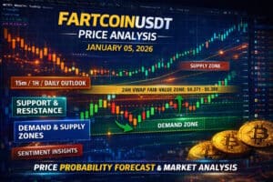 FARTCOINUSDT, FARTCOIN price analysis, FARTCOIN forecast January 2026, FARTCOIN probability analysis, FARTCOIN technical analysis, FARTCOIN support resistance, FARTCOIN demand supply zones, FARTCOIN VWAP analysis, crypto scalping analysis, crypto futures trading, meme coin analysis, TradingView crypto analysis, intraday crypto trading, multi timeframe crypto analysis, FARTCOIN price prediction, One Web One Hub crypto, crypto market education, educational crypto analysis