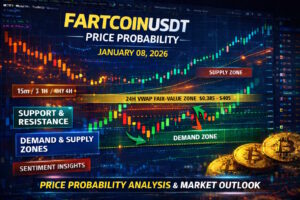 FARTCOINUSDT analysis, FARTCOIN price analysis January 2026, FARTCOINUSDT forecast, FARTCOIN support and resistance, FARTCOIN demand and supply zones, FARTCOIN VWAP analysis, FARTCOIN TradingView analysis, FARTCOIN price prediction, FARTCOIN intraday analysis, FARTCOIN scalping levels, FARTCOIN meme coin analysis, crypto probability analysis, crypto VWAP without indicator, FARTCOIN technical analysis, One Web One Hub crypto analysis
