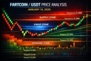 FARTCOIN, FARTCOINUSDT, FARTCOIN price analysis, FARTCOIN forecast January 2026, FARTCOIN probability analysis, FARTCOIN TradingView analysis, FARTCOIN Renko chart analysis, FARTCOIN VWAP analysis, FARTCOIN demand and supply zones, FARTCOIN support and resistance, FARTCOIN intraday analysis, FARTCOIN swing trading, meme coin technical analysis, crypto probability forecasting, crypto educational content, One Web One Hub