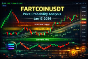 FARTCOINUSDT price analysis, FARTCOIN price prediction January 17 2026, FARTCOIN probability analysis, FARTCOINUSDT technical analysis, FARTCOIN demand and supply zones, FARTCOIN support and resistance, FARTCOIN VWAP analysis, FARTCOIN Renko chart analysis, FARTCOIN intraday forecast, FARTCOIN multi timeframe analysis, FARTCOIN sentiment analysis, FARTCOIN USDT trading levels, Solana meme coin analysis, crypto probability forecasting, One Web One Hub crypto analysis