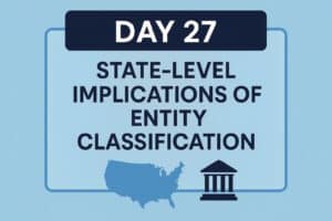 CP 575, EIN, IRS Notice CP 575, LLC tax classification, state-level LLC taxes, S-Corp state rules, partnership taxation states, C-Corp state taxes, LLC compliance states, state franchise tax, state S-Corp election, federal vs state entity classification, LLC annual fees states, multi-member LLC state rules, CP 575 course, One Web One Hub, One Web, One Hub