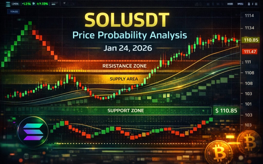 SOLUSDT – Probability Analysis For January 24, 2026