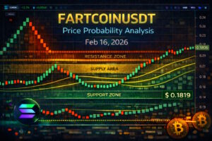 FARTCOINUSDT price analysis, FARTCOIN price prediction February 2026, FARTCOIN USDT live price analysis, FARTCOIN technical analysis today, FARTCOIN Renko chart analysis, FARTCOIN VWAP analysis, FARTCOIN demand and supply zones, FARTCOIN support and resistance levels, FARTCOIN multi timeframe analysis, FARTCOIN 15m 1H 4H analysis, FARTCOIN daily weekly forecast, memecoin probability analysis, crypto price probability trading, One Web One Hub crypto insights