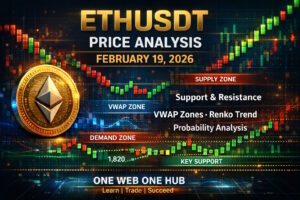 ETHUSDT, Ethereum price analysis, ETH price today, ETHUSDT forecast 2026, Ethereum technical analysis, ETH support and resistance levels, ETH demand and supply zones, ETH VWAP analysis, ETH Renko chart analysis, ETH multi timeframe analysis, Ethereum market sentiment, ETH trading levels today, ETH scalp trading levels, ETH swing trading analysis, crypto market analysis 2026, Ethereum outlook February 2026, ETH volatility forecast, institutional ETH trading zones, crypto education blog, One Web One Hub, Ethereum probability forecast, ETH price prediction short term, ETH long term outlook