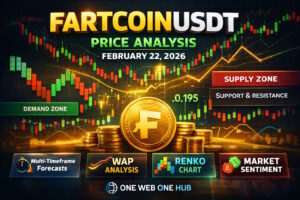 FARTCOINUSDT analysis, FARTCOIN price prediction Feb 22 2026, FARTCOIN USDT live price, FARTCOIN technical analysis, FARTCOIN VWAP analysis, FARTCOIN Renko chart analysis, FARTCOIN support and resistance levels, FARTCOIN demand and supply zones, FARTCOIN 15m 1H 4H daily weekly analysis, FARTCOIN monthly forecast 2026, crypto price probability analysis, meme coin technical outlook, FARTCOIN futures trading strategy, volume weighted average price crypto, FARTCOIN sentiment analysis, One Web One Hub crypto blog, FARTCOIN trading education, crypto market structure analysis, altcoin probability forecast, FARTCOIN intraday trading guide