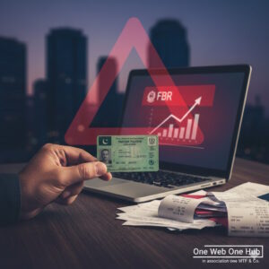 NTN Registration Pakistan, FBR Tax Compliance, Office Payment Risks, Personal CNIC Tax Liability.