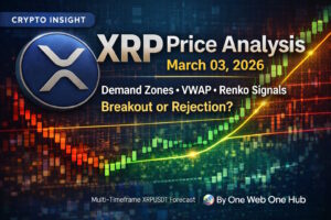 XRP price analysis March 03 2026, XRPUSDT technical analysis today, XRP live price forecast, XRP support and resistance levels, XRP demand and supply zones, XRP VWAP analysis crypto, XRP Renko chart analysis, XRP multi timeframe analysis, XRP breakout prediction 2026, XRP sentiment analysis today, XRP short term forecast, XRP long term outlook 2026, crypto trading education blog, altcoin market analysis, One Web One Hub XRP analysis