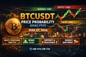 Bitcoin March 07 2026 analysis, BTCUSDT price prediction March 2026, Bitcoin live price analysis today, BTCUSDT technical analysis, Bitcoin probability forecast, BTC multi timeframe analysis, Bitcoin 15m 30m 1H 4H analysis, Bitcoin daily weekly monthly outlook, BTC demand and supply zones, Bitcoin support and resistance levels, Bitcoin VWAP analysis, BTC 24H VWAP zone, Bitcoin Renko chart analysis, BTC market sentiment today, Bitcoin consolidation analysis, cryptocurrency trading education, BTC price targets analysis, crypto market structure BTC, One Web One Hub crypto blog