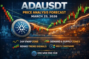 ADAUSDT, ADAUSDT price analysis March 23 2026, Cardano price prediction 2026, ADA live price analysis, ADAUSDT technical analysis, Cardano trading analysis, ADA VWAP analysis, ADA 24H VWAP zone, Cardano Renko chart analysis, ADA demand and supply zones, ADA support and resistance levels, ADA multi timeframe analysis, ADA 15m chart forecast, ADA 30m crypto analysis, ADA 1H technical outlook, ADA 4H trend analysis, ADA daily price outlook, ADA weekly forecast crypto, ADA monthly price prediction, Cardano sentiment analysis, ADA consolidation breakout, ADA trading strategy 2026, crypto market analysis blog, cryptocurrency trading education, One Web One Hub crypto insights, ADAUSDT forecast March 2026
