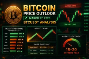 Bitcoin price analysis March 2026, BTCUSDT forecast 2026, Bitcoin technical analysis today, BTC price prediction, crypto market analysis BTC, Bitcoin support and resistance levels, BTCUSDT trading signals, Bitcoin VWAP analysis, BTC Renko chart analysis, Bitcoin demand and supply zones, BTC multi timeframe analysis, Bitcoin price outlook March 27 2026, crypto trading strategies BTC, Bitcoin market sentiment analysis, BTCUSDT scalping levels, One Web One Hub Bitcoin analysis