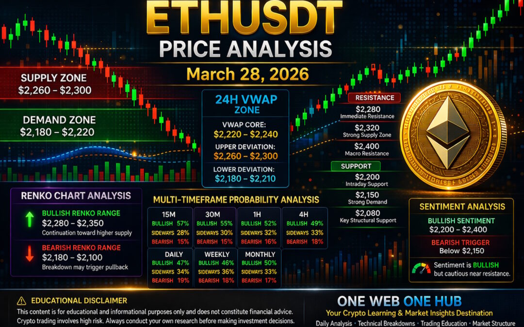 ETHUSDT – Probability Analysis for March 28, 2026
