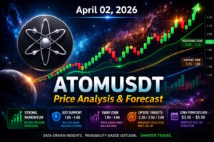 ATOMUSDT price analysis April 2 2026, Cosmos ATOM price prediction, ATOMUSDT technical analysis, ATOMUSDT support and resistance levels, Cosmos crypto forecast 2026, ATOMUSDT demand and supply zones, ATOMUSDT Renko chart analysis, ATOMUSDT VWAP analysis, Cosmos ATOM trading outlook, ATOMUSDT short term forecast, ATOMUSDT long term prediction, Cosmos ATOM market sentiment, ATOMUSDT probability analysis, crypto trading ATOMUSDT, ATOMUSDT breakout analysis, Cosmos ATOM price forecast today, ATOMUSDT trend analysis, One Web One Hub crypto insights, Cosmos ATOM technical forecast, ATOMUSDT trading strategy 2026