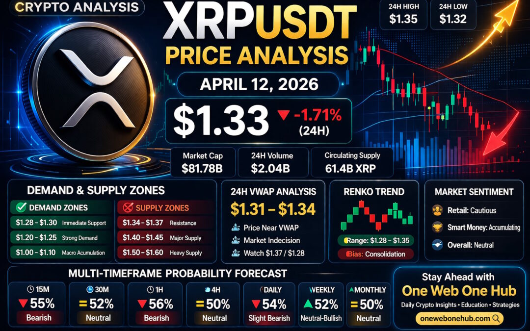 XRPUSDT – Probability Analysis for Apr 12, 2026