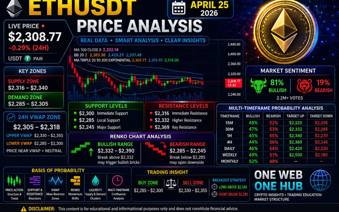 ETHUSDT – Probability Analysis for Apr 25, 2026