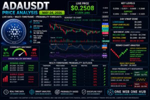 ADAUSDT, ADA price analysis May 04 2026, Cardano price prediction 2026, ADAUSDT technical analysis, ADA live price today, Cardano crypto forecast, ADA TradingView analysis, Cardano CoinMarketCap insights, ADA VWAP analysis, ADA 24H VWAP zone, Cardano Renko chart analysis, ADA support and resistance levels, ADA demand and supply zones, ADA multi timeframe analysis, ADA 15m forecast, ADA 30m analysis, ADA 1H outlook, ADA 4H trend, ADA daily price prediction, ADA weekly forecast, ADA monthly outlook 2026, Cardano sentiment analysis, ADA breakout levels, ADA consolidation zone, cryptocurrency trading education, crypto market insights blog, One Web One Hub ADA analysis, ADAUSDT forecast May 2026, Cardano bullish scenario, ADA trading strategy