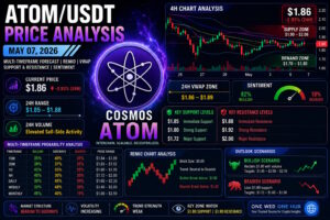 ATOMUSDT, ATOMUSDT price analysis May 2026, Cosmos ATOM forecast, ATOM crypto prediction, ATOM technical analysis, Cosmos price today, ATOM Renko chart analysis, ATOM VWAP analysis, ATOM support resistance, ATOM sentiment analysis, ATOM trading signals, crypto market forecast 2026, Cosmos ATOM trading strategy, altcoin analysis, One Web One Hub crypto blog