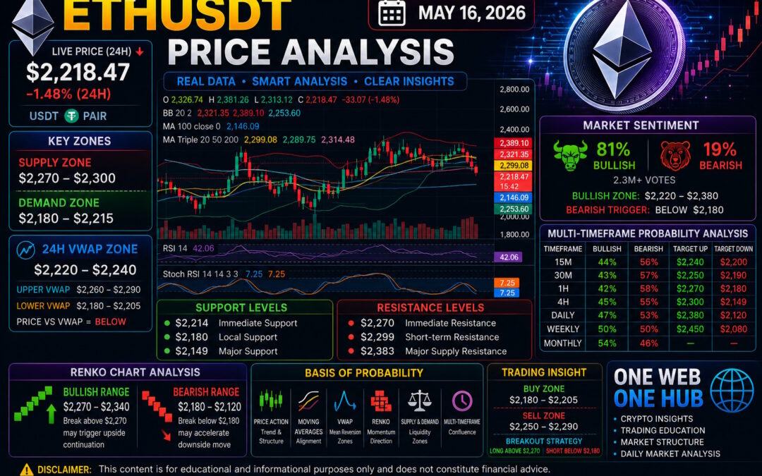 ETHUSDT – Probability Analysis for May 16, 2026