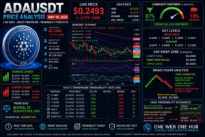ADAUSDT, ADA price analysis May 18 2026, Cardano price prediction 2026, ADAUSDT technical analysis, ADA live price today, Cardano crypto forecast, ADA TradingView analysis, Cardano CoinMarketCap insights, ADA VWAP analysis, ADA 24H VWAP zone, Cardano Renko chart analysis, ADA support and resistance levels, ADA demand and supply zones, ADA multi timeframe analysis, ADA 15m forecast, ADA 30m analysis, ADA 1H outlook, ADA 4H trend analysis, ADA daily price prediction, ADA weekly forecast, ADA monthly outlook 2026, Cardano sentiment analysis, ADA breakout levels, ADA bearish correction, ADA accumulation zone, cryptocurrency trading education, crypto market insights blog, One Web One Hub ADA analysis, ADAUSDT forecast May 2026, Cardano swing trading setup, ADA recovery analysis