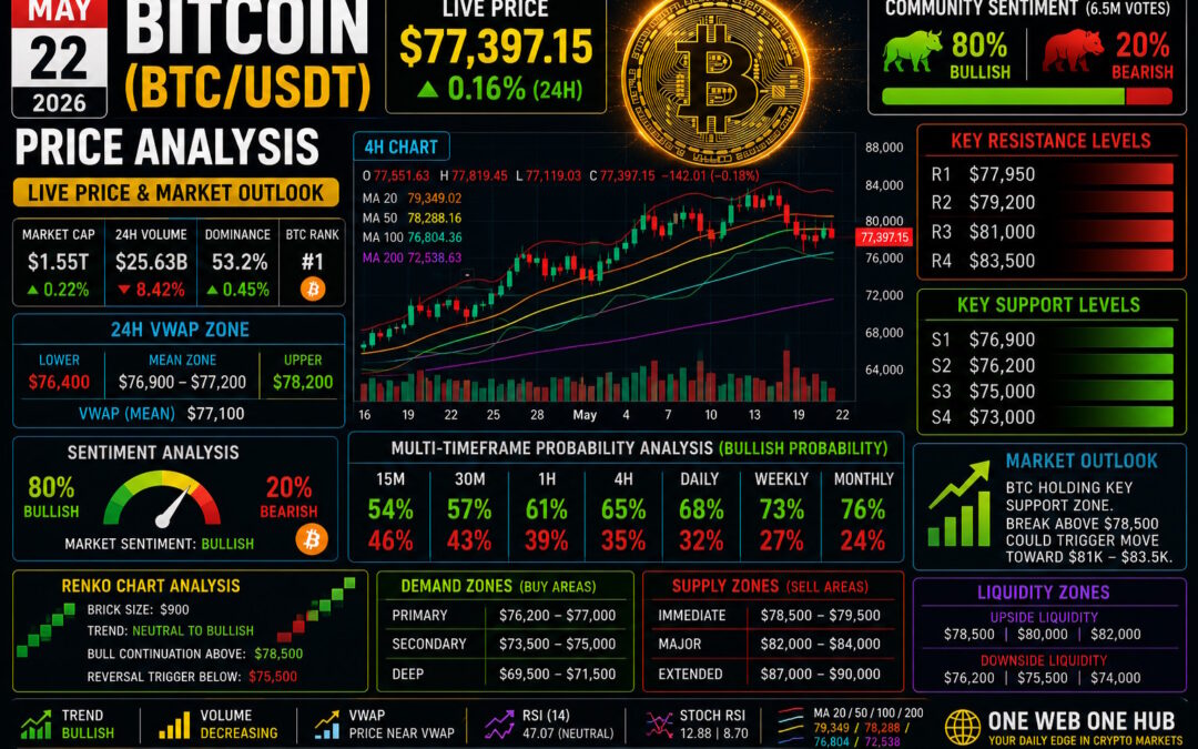 BITCOINUSDT – Probability Analysis for May 22, 2026