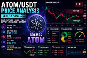 ATOMUSDT, Cosmos ATOM price analysis, ATOM crypto forecast 2026, ATOMUSDT technical analysis, Cosmos price prediction, ATOM trading signals, crypto market analysis ATOM, ATOM support resistance levels, ATOM VWAP analysis, ATOM Renko chart analysis, ATOM price today, ATOMUSDT forecast April 2026, crypto scalping ATOM, altcoin analysis 2026, One Web One Hub crypto