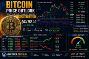 Bitcoin price prediction June 12 2026, BTCUSDT price analysis today, Bitcoin technical analysis June 2026, BTCUSDT live market forecast, Bitcoin probability analysis, BTC 15 minute analysis, BTC 30 minute analysis, Bitcoin 1H analysis, Bitcoin 4H analysis, Bitcoin daily forecast, Bitcoin weekly outlook, Bitcoin monthly prediction, BTC Renko chart analysis, Bitcoin VWAP analysis, BTC 24H VWAP zone, Bitcoin support and resistance levels, BTC demand and supply zones, Bitcoin sentiment analysis, Bitcoin trading strategy 2026, BTC price targets, cryptocurrency market analysis, Bitcoin accumulation zone, BTCUSDT forecast, crypto trading education, One Web One Hub Bitcoin analysis