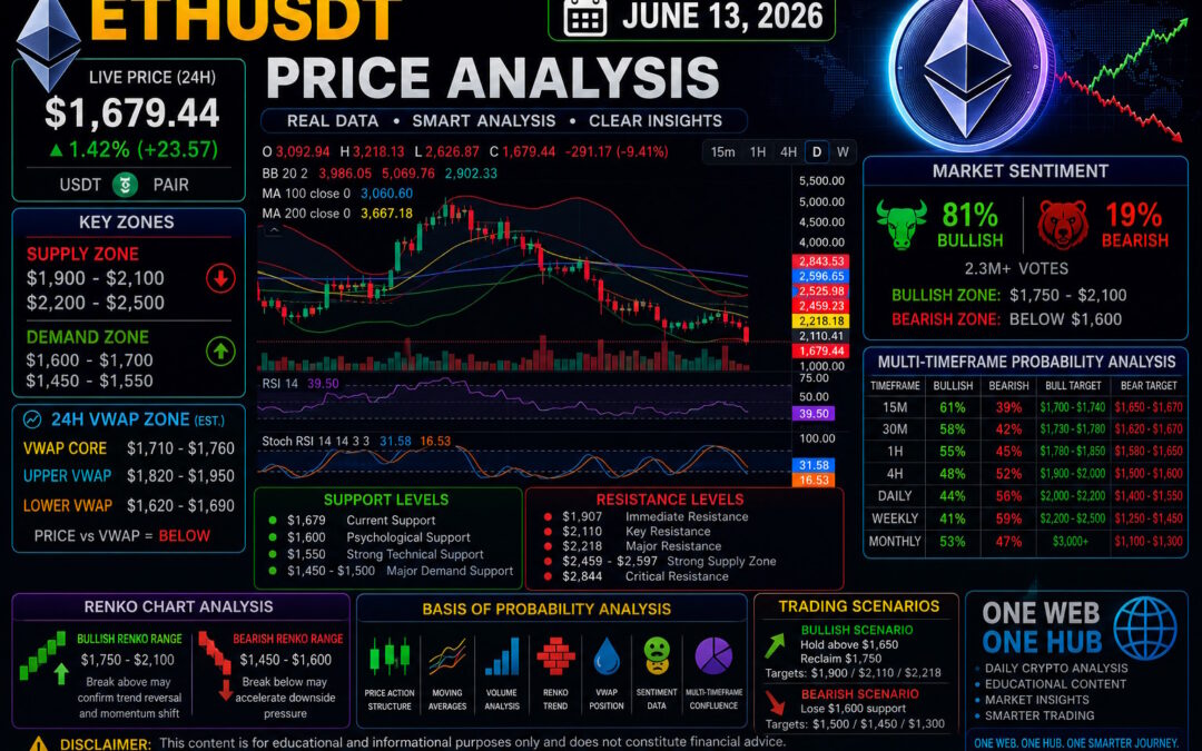 ETHUSDT – Probability Analysis for Jun 13, 2026