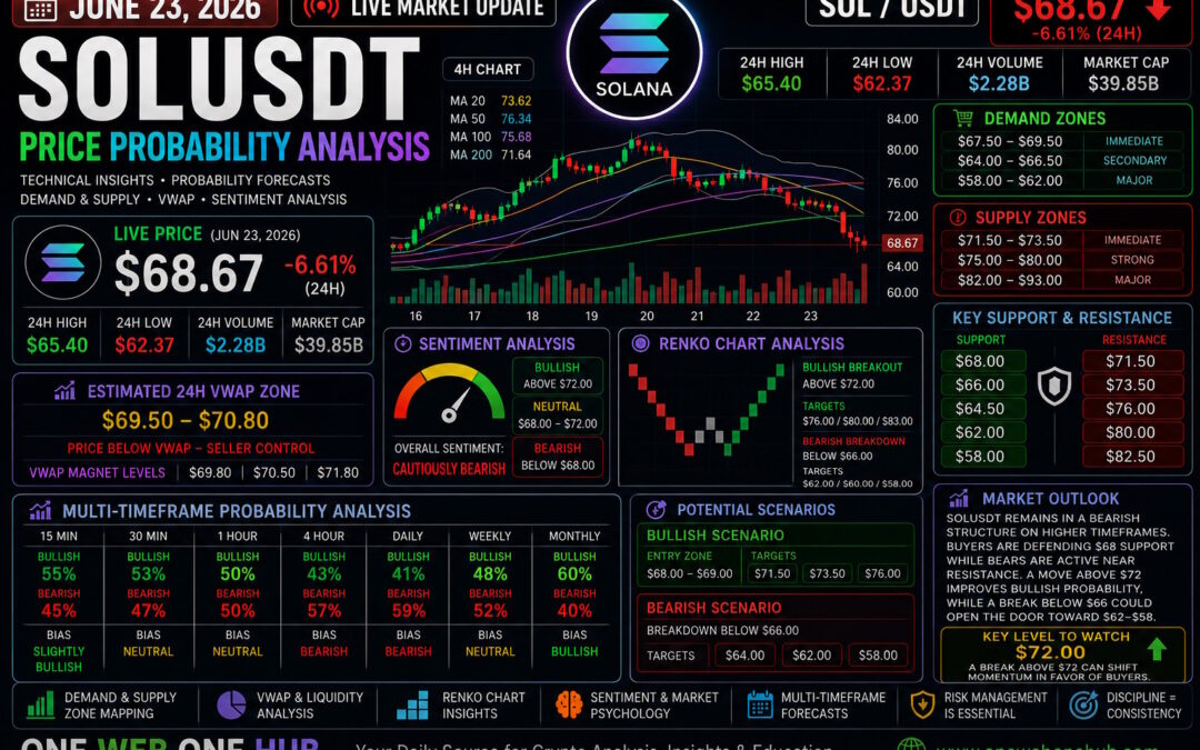 SOLUSDT – Probability Analysis For Jun 23, 2026