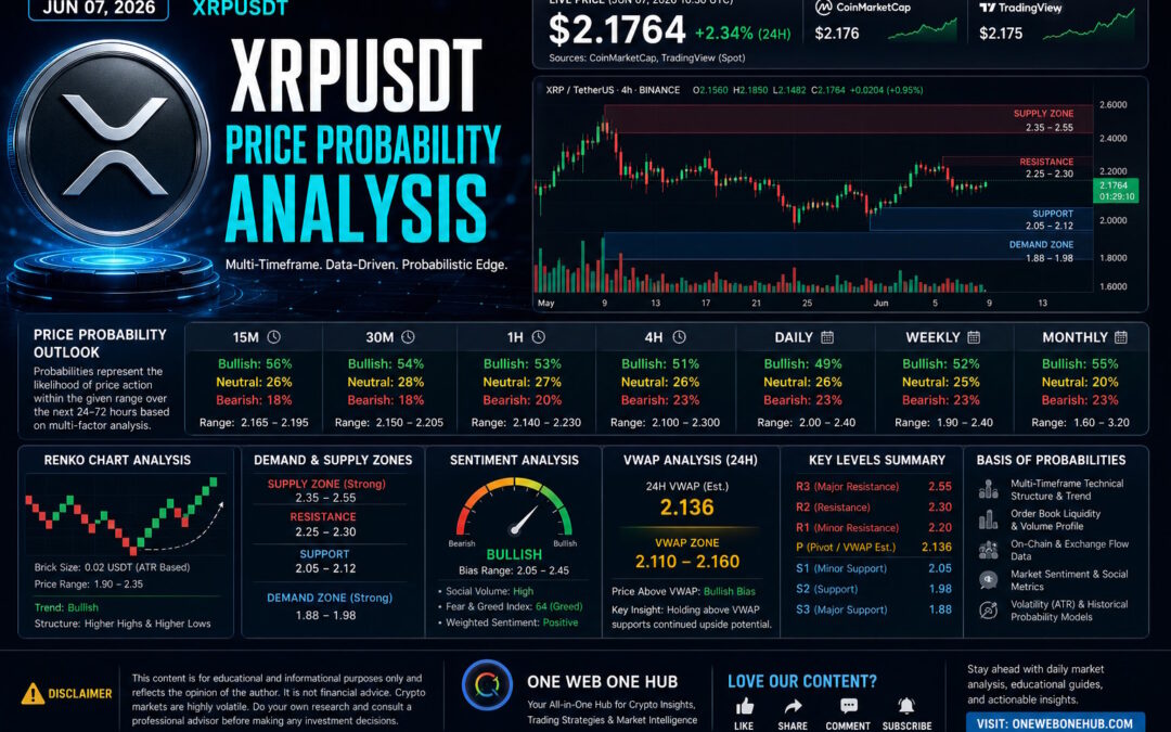 XRPUSDT – Probability Analysis for Jun 07, 2026