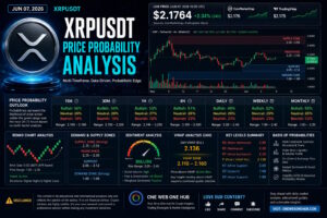 XRP price analysis June 07 2026, XRPUSDT price prediction, XRP technical analysis today, XRP support and resistance levels, XRP demand and supply zones, XRP Renko chart analysis, XRP VWAP analysis, XRP sentiment analysis, XRP oversold recovery analysis, XRP breakout prediction, Ripple XRP forecast 2026, XRP weekly outlook, XRP monthly forecast, XRP market update, XRPUSDT live chart analysis, cryptocurrency trading signals, altcoin market analysis, XRP probability analysis, crypto trading education, One Web One Hub XRP