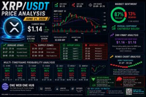 XRPUSDT Analysis June 21 2026, XRP Price Prediction, XRP Technical Analysis, XRPUSDT Forecast, XRP Price Analysis Today, Ripple XRP Analysis, XRP Support and Resistance, XRP Demand Zone, XRP Supply Zone, XRP Renko Chart Analysis, XRP Renko Strategy, XRP VWAP Analysis, XRP 24H VWAP, XRP Sentiment Analysis, XRP Trading Strategy, XRP Probability Analysis, XRP Multi Timeframe Analysis, XRP 15 Minute Analysis, XRP 30 Minute Analysis, XRP 1 Hour Analysis, XRP 4 Hour Analysis, XRP Daily Analysis, XRP Weekly Forecast, XRP Monthly Forecast, XRP Trading Signals, Ripple Price Prediction 2026, XRP Market Outlook, XRP Crypto News, XRP Chart Analysis, XRP Trading Education, Cryptocurrency Technical Analysis, Crypto Market Analysis, Crypto Trading Education, One Web One Hub, One Web One Hub XRP Analysis, Learn Crypto Trading, XRP Investment Education, Ripple Technical Outlook
