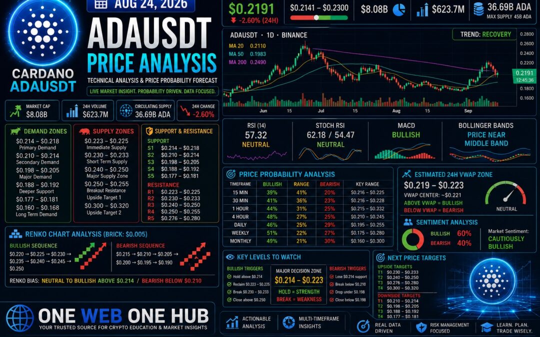 ADAUSDT – Probability Analysis for Aug 24, 2026